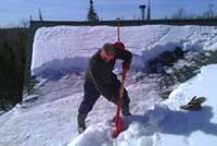 Commercial Roof Snow Removal