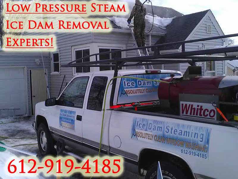 Ice Dam Removal New Hampshire Steam Ice Dam Removal NH
