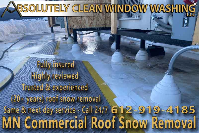 MN Commercial Roof Snow Removal