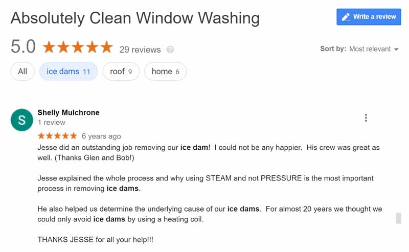 MN-Ice-Dam-Removal-Happy-Customer-Review