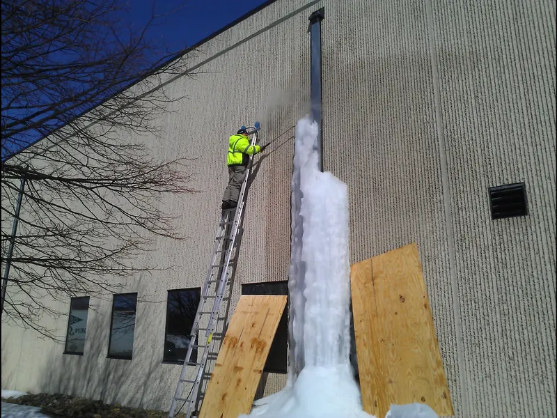 MN commercial ice dam removal