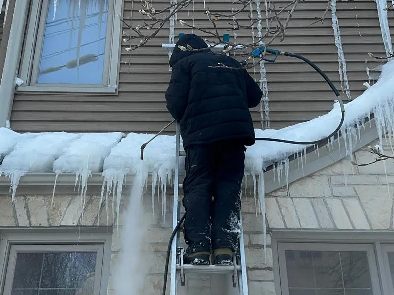 MN ice dam removal