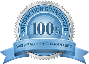 One hundred percent customer satisfaction guarantee